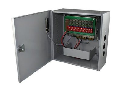 SURSA DE ALIMENTARE CCTV 12V 10A 16 IESIRI CU BACK-UP STR1210-16CBD