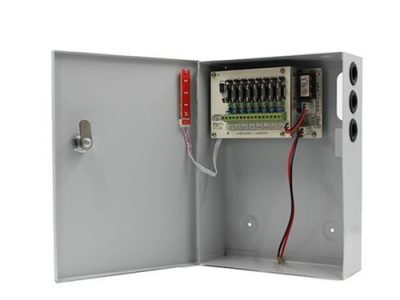 SURSA ALIMENTARE CCTV 5A 8 IESIRI CU BACKUP STR1205-08CB